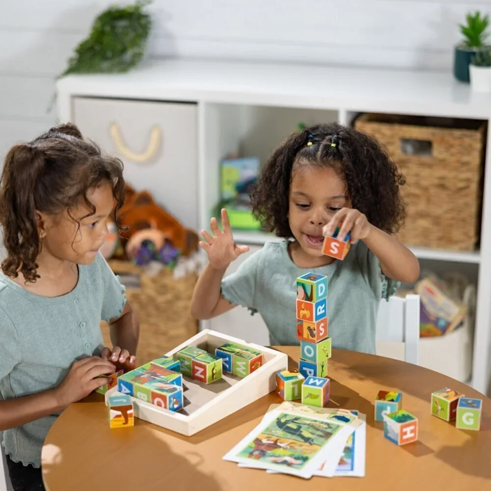 Melissa & Doug National Parks Alphabet & Animals 24-Piece Cube Puzzle